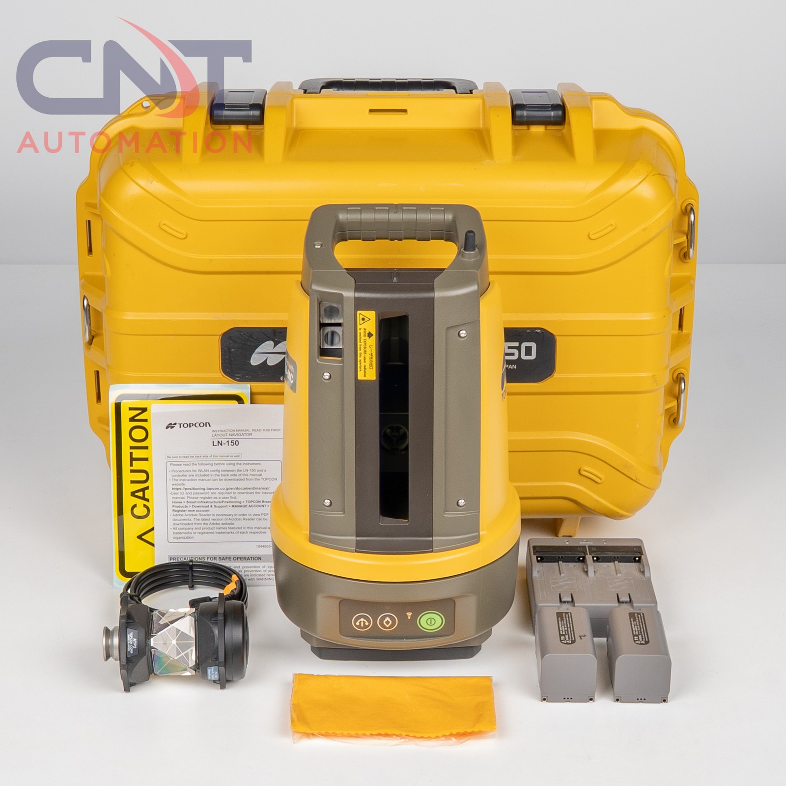 Topcon LN-150 Layout Navigator 3D Total Station Construction Survey Kit W/ APT2