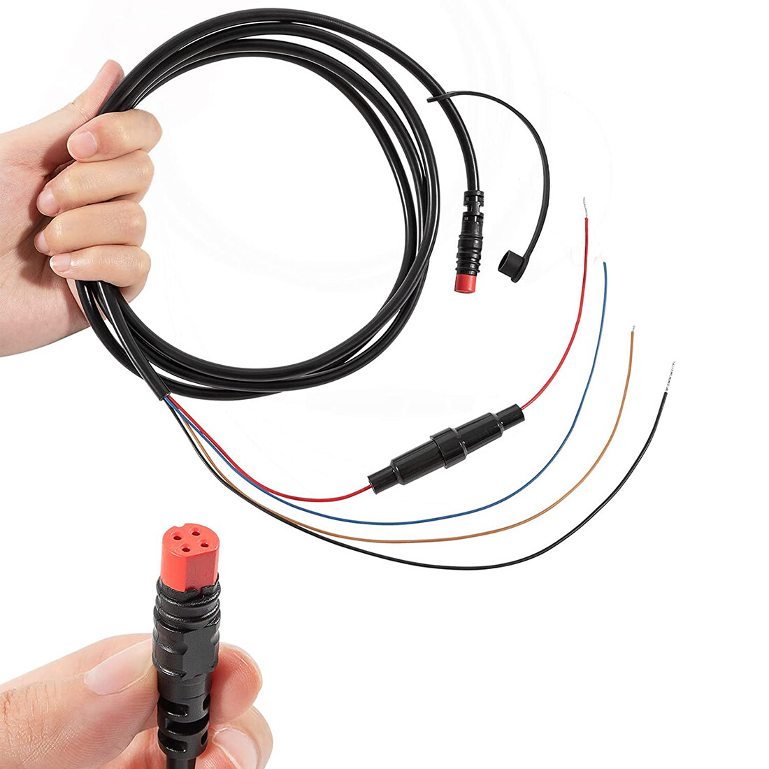 010-12199-04 Power/Data Cable 4-Pins for Garmin Striker Echo Striker Plus