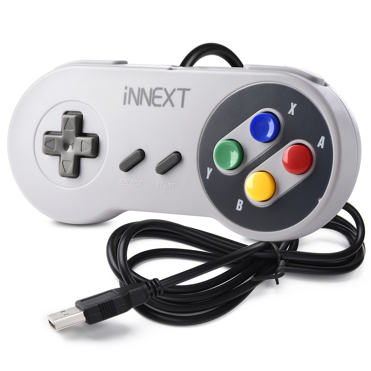 USB N64 SNES Xbox 360 Controller USB GamePad Joypad for Windows PC Raspberry Pi