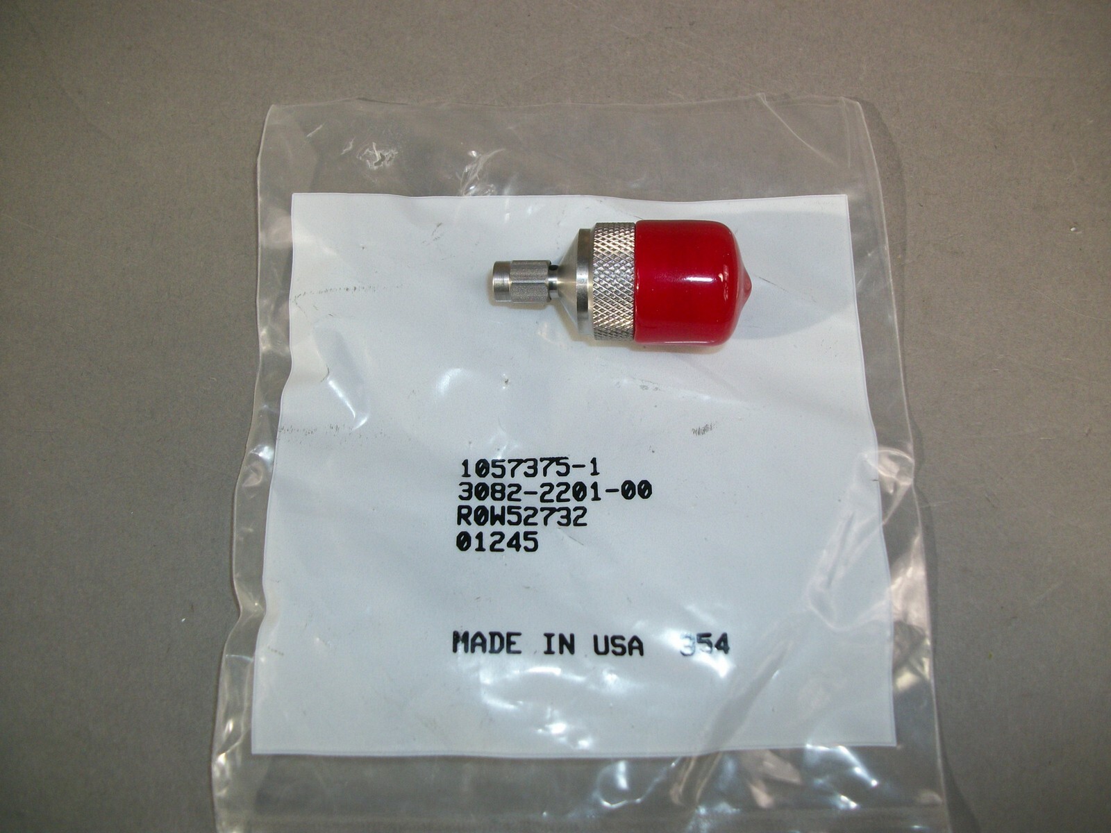 Unbranded 1057375-1 SSMA Plug to Type N Jack 3082-2201-00 - NEW - F/S