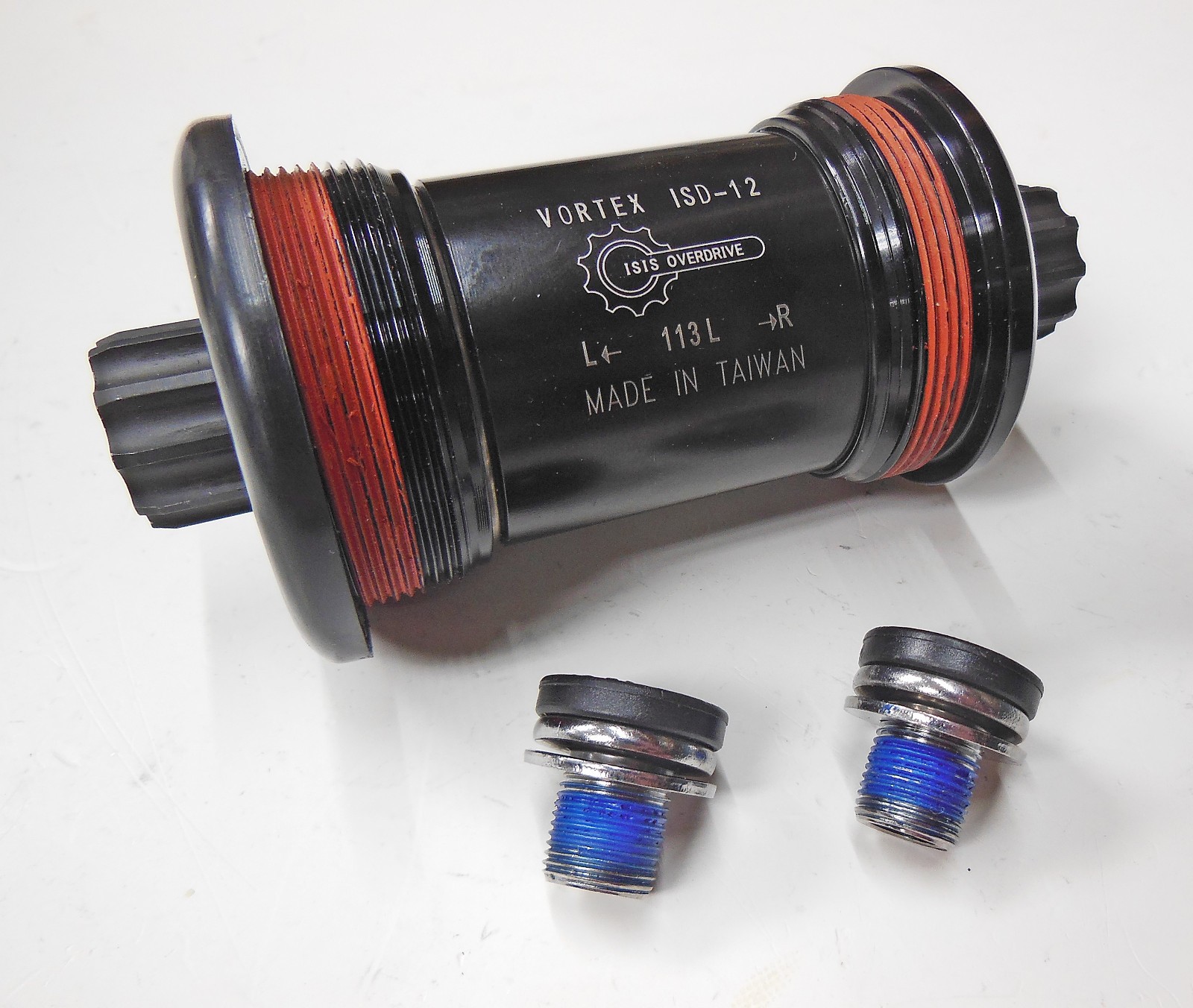 Vortex ISD-12 Isis Overdrive Bottom Bracket, 113mm Spindle, Typical for Peloton