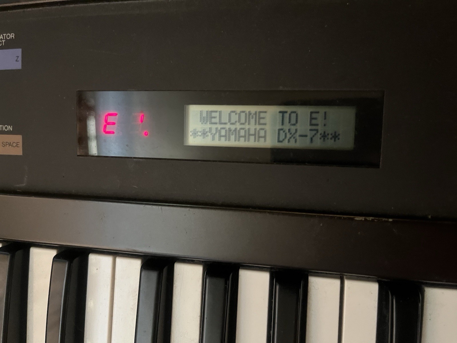 Yamaha DX7 w E GrayMatter Upgrade MINT