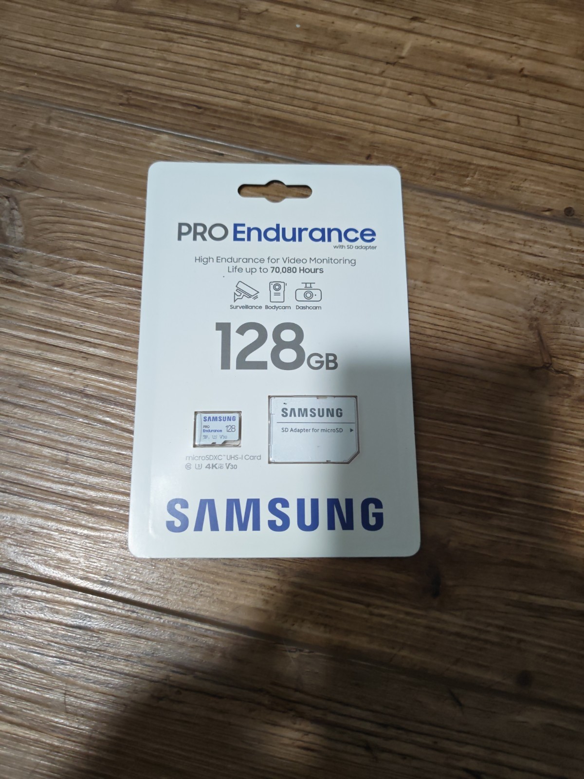 New Samsung PRO Endurance MB-MJ128KA/AM 128GB MicroSDXC Memory Card with Adapter