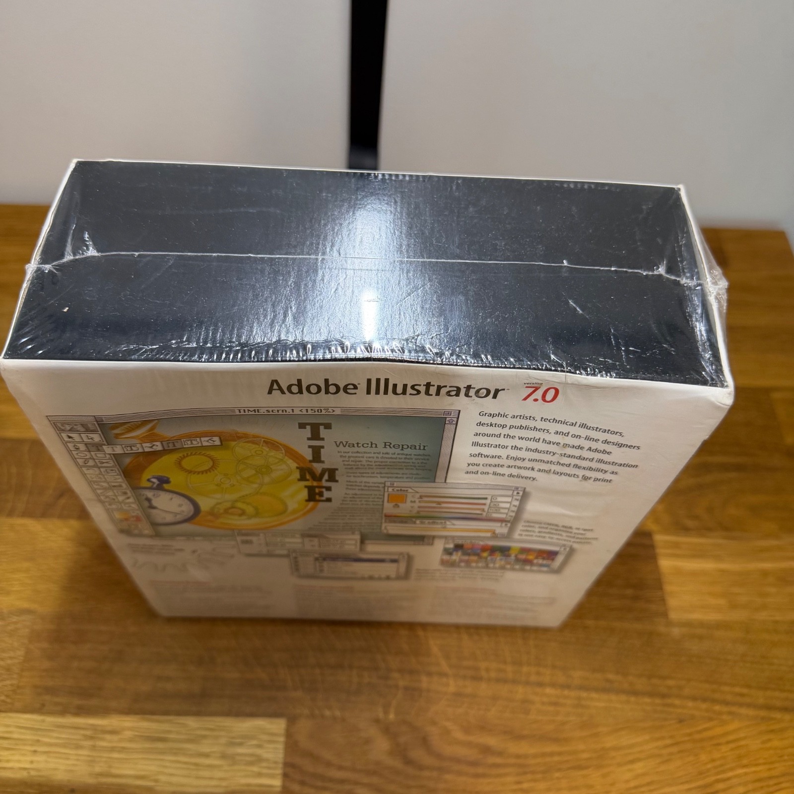 Adobe Illustrator 7.0 (Mac OS) Vintage SEALED Box Damage