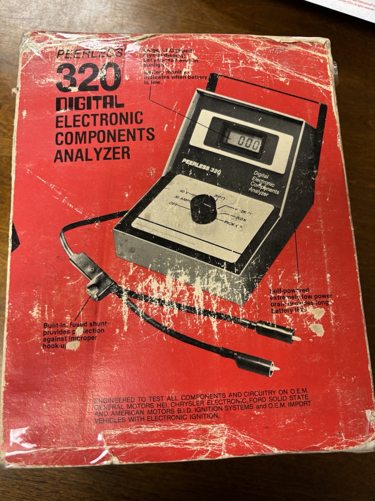 Digital  Electronic Components Analyzer By Peerless