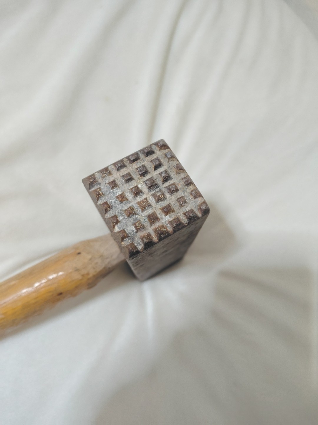 Vintage Bush Hammer Studded Tenderizer