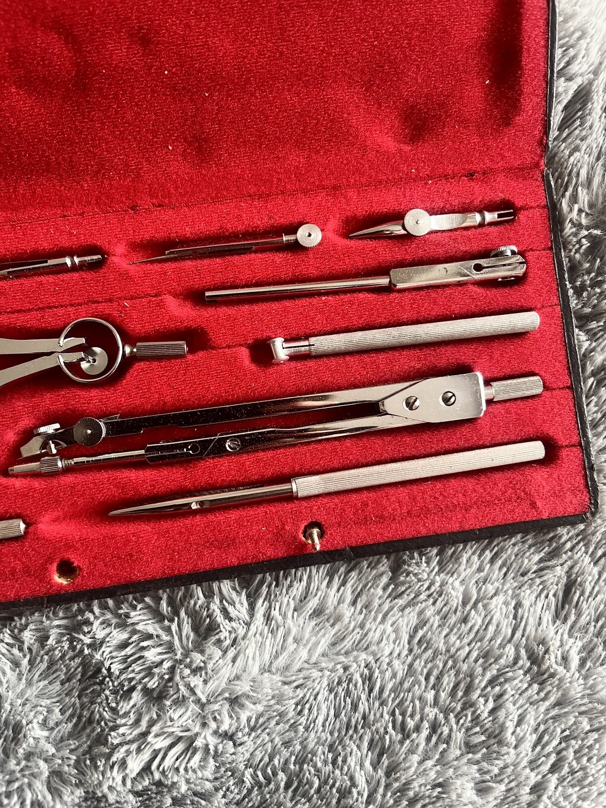 Vintage Technical Drafting Drawing Set