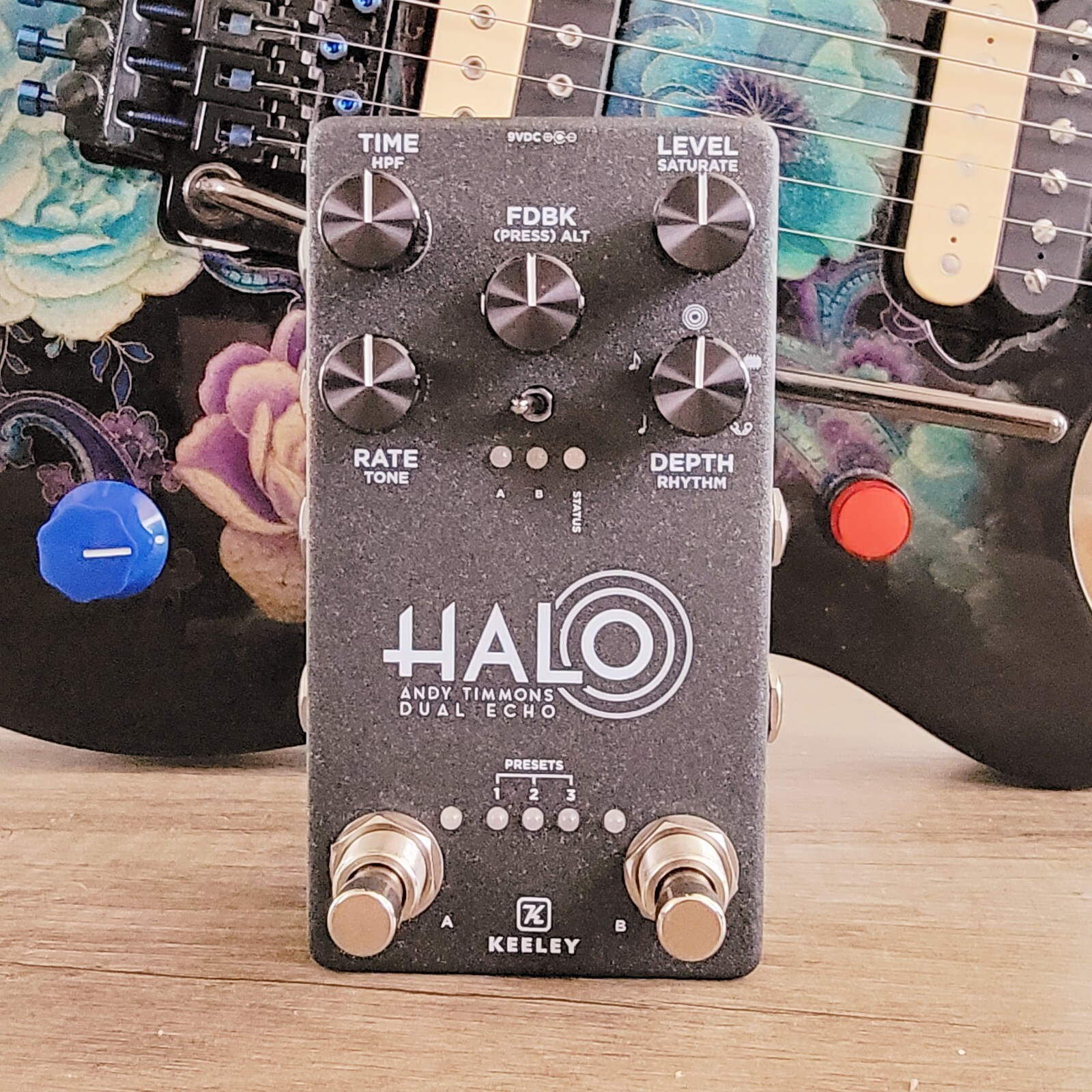 Keeley Halo Andy Timmons Dual Echo Stereo Pedal