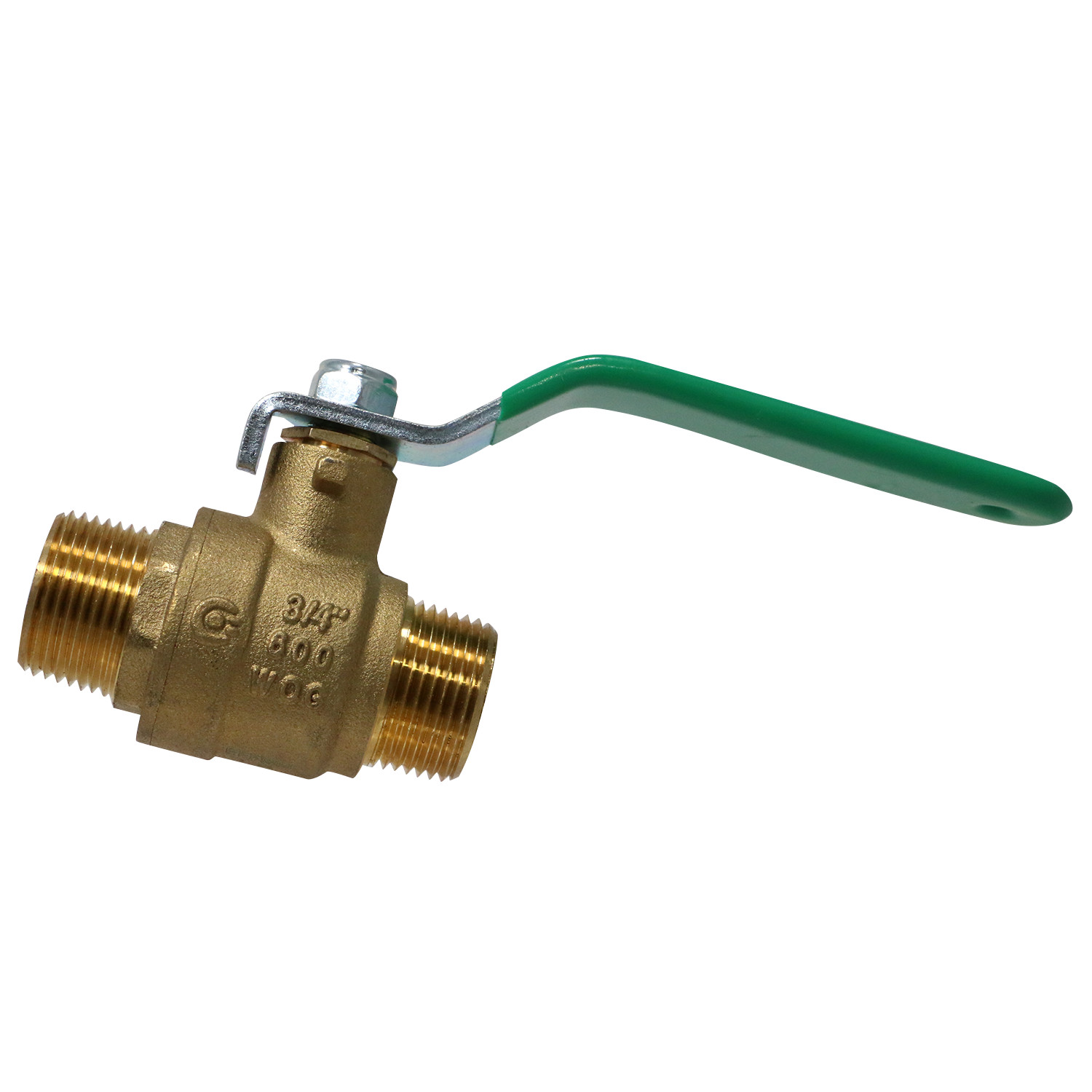 1 Pack XFITTING 3/4" Male Ball Valve , Full Port , 600 WOG - Water , Oil , Gaa