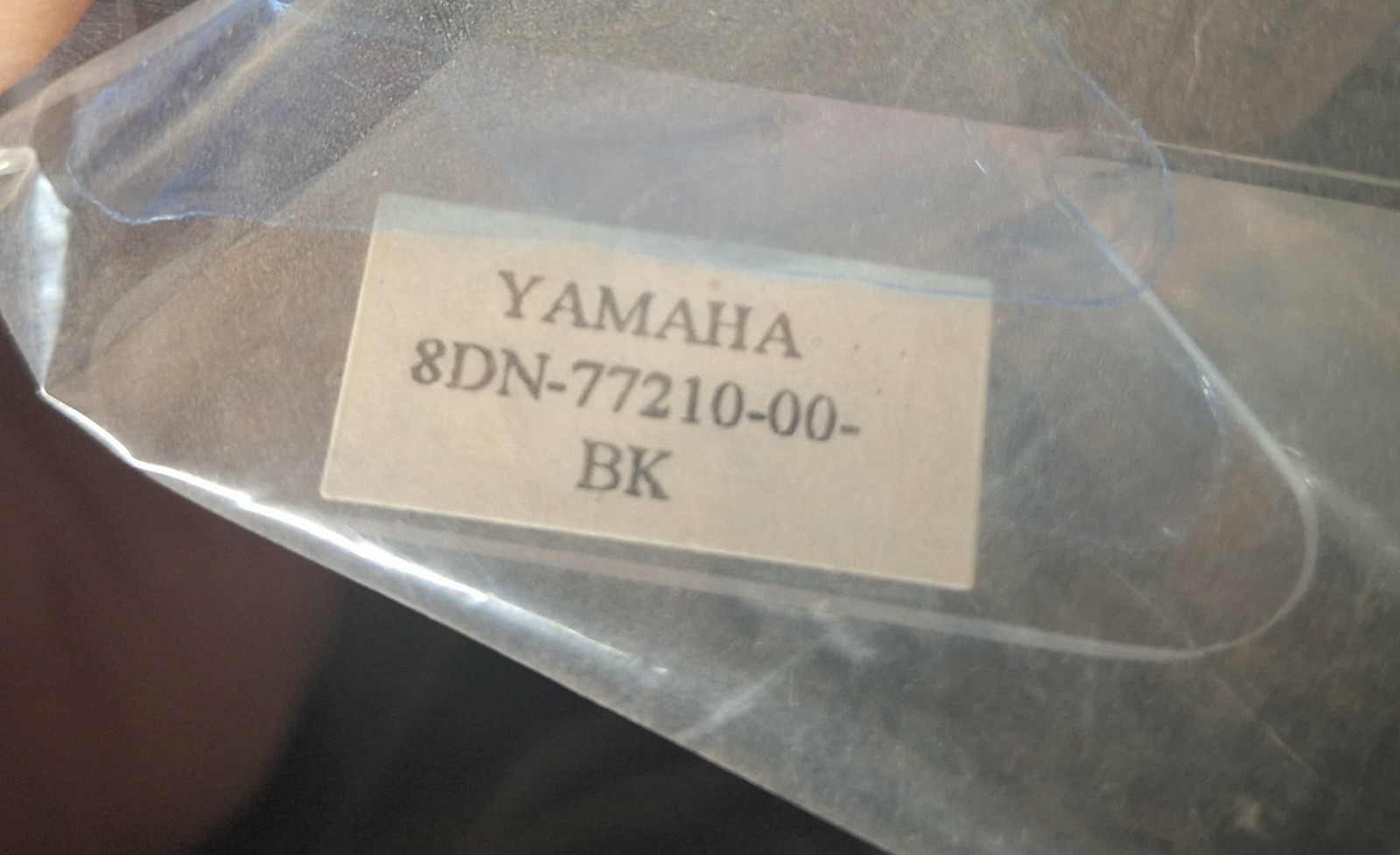 OEM Yamaha Snowmobile Windshield 8DN-77210-00-BK