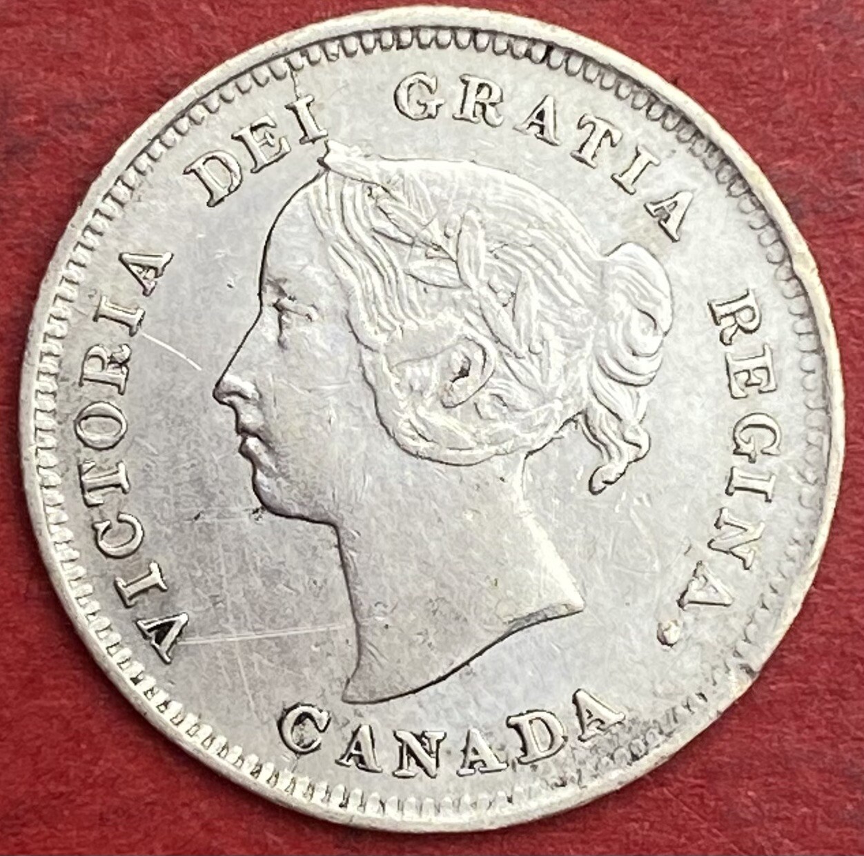 1889 Canada 5 Cents - EF - Lot#6274