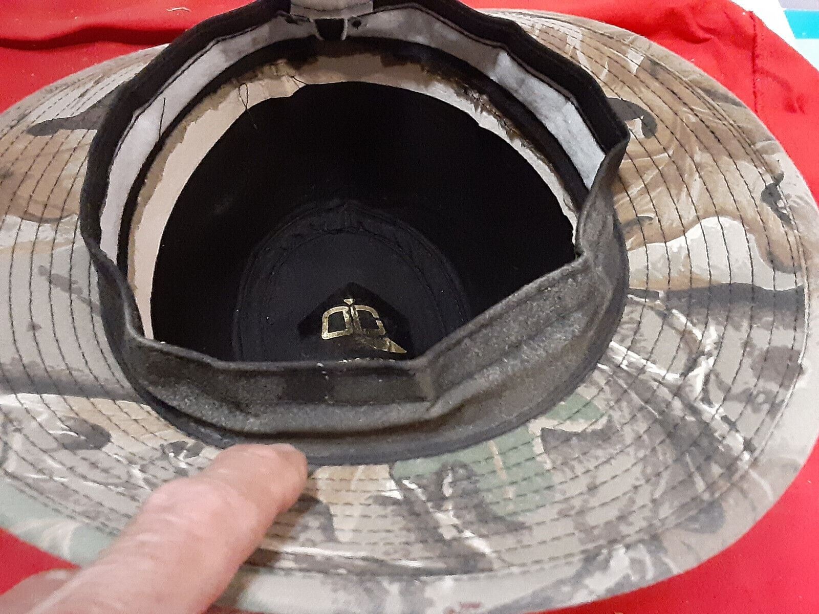 CAMO Fedora Field Hat Outdoor Cap Co. Hunting Fishing SZ M CLASSY LOOK 9w6