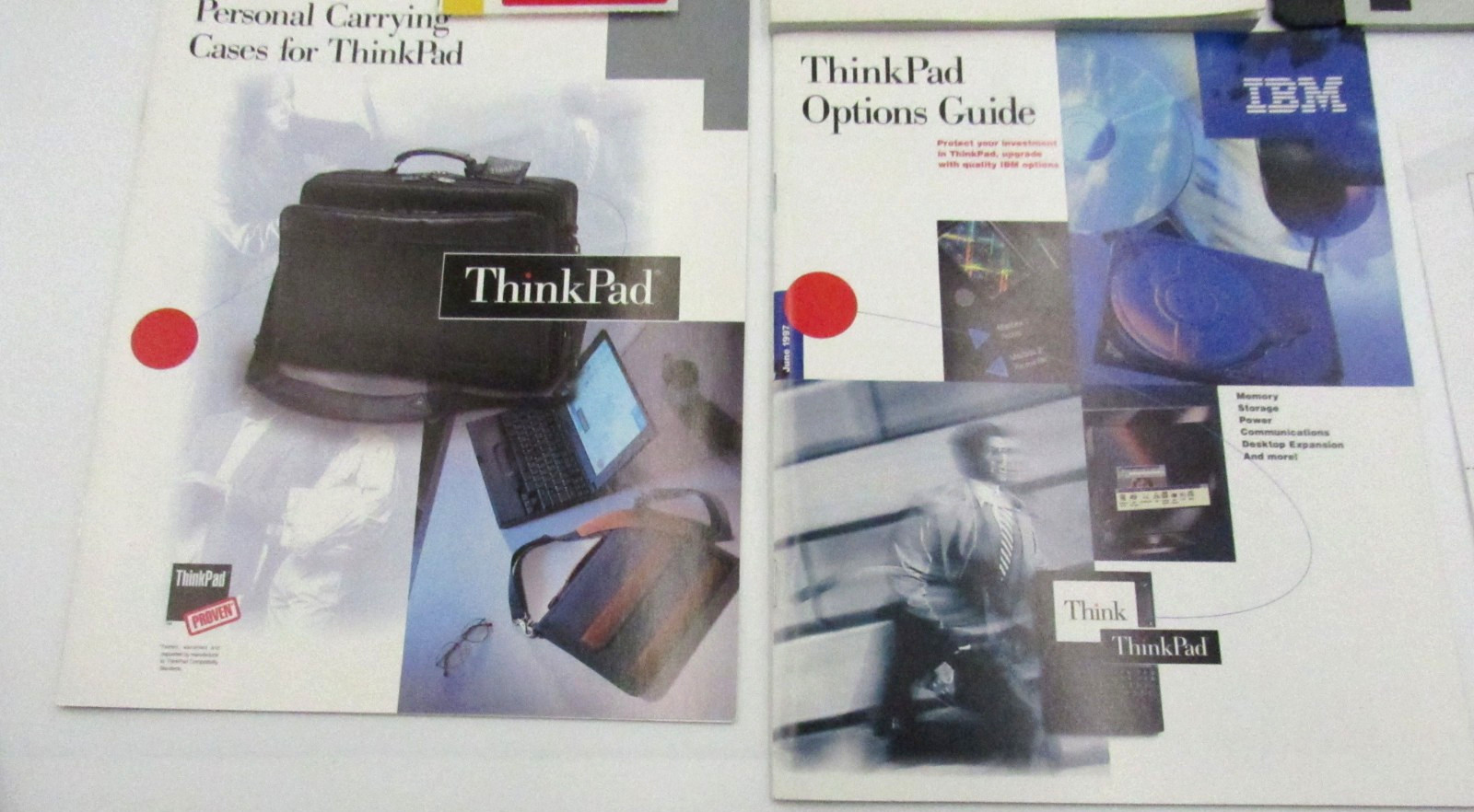 IBM ThinkPad 380 380D Laptop Booklets instructions Catalog Users Guide Set Lot