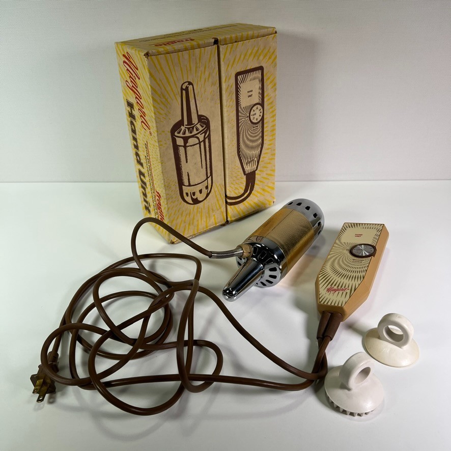 Vintage Niagara Therapy Hand Unit Electric Vibrating Body Massager Original Box