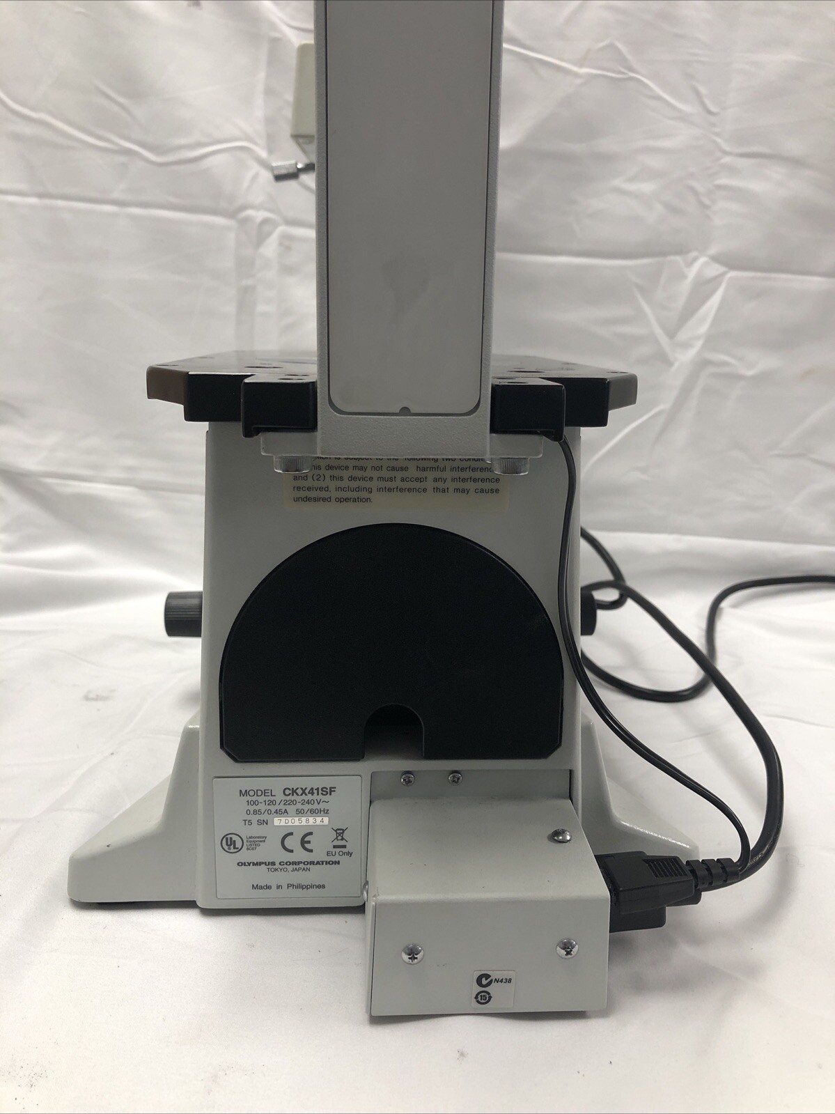 Olympus CKX41 Inverted Microscope with Phase Contrast 4 objective 4,10,20,40