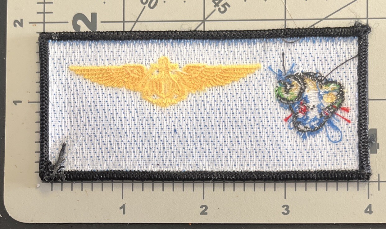 US NAVY VF-124 GUNFIGHTERS NFO/RIO PATCH SEW ON