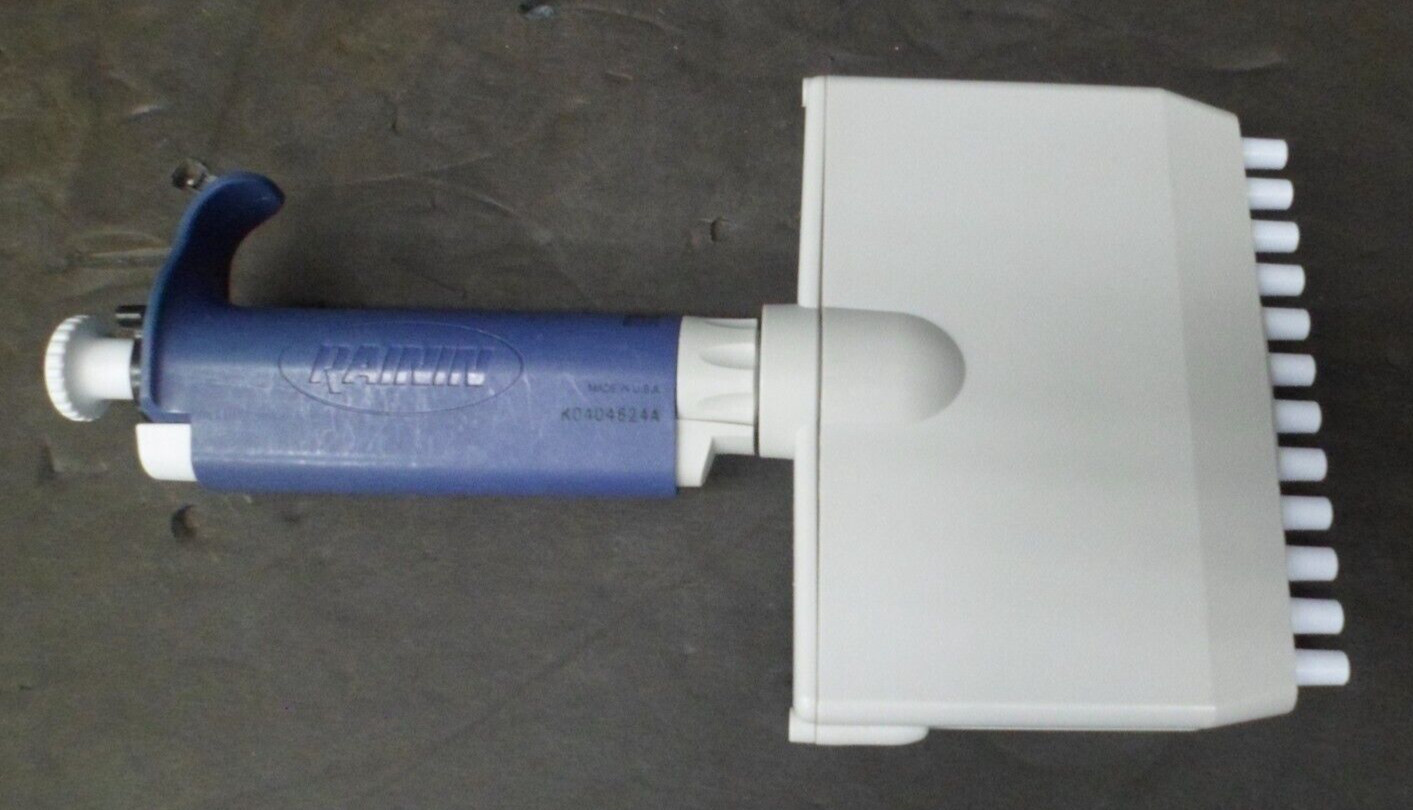 Rainin Pipet Lite 20-200µl LTS 12 Channel Manual Pipette