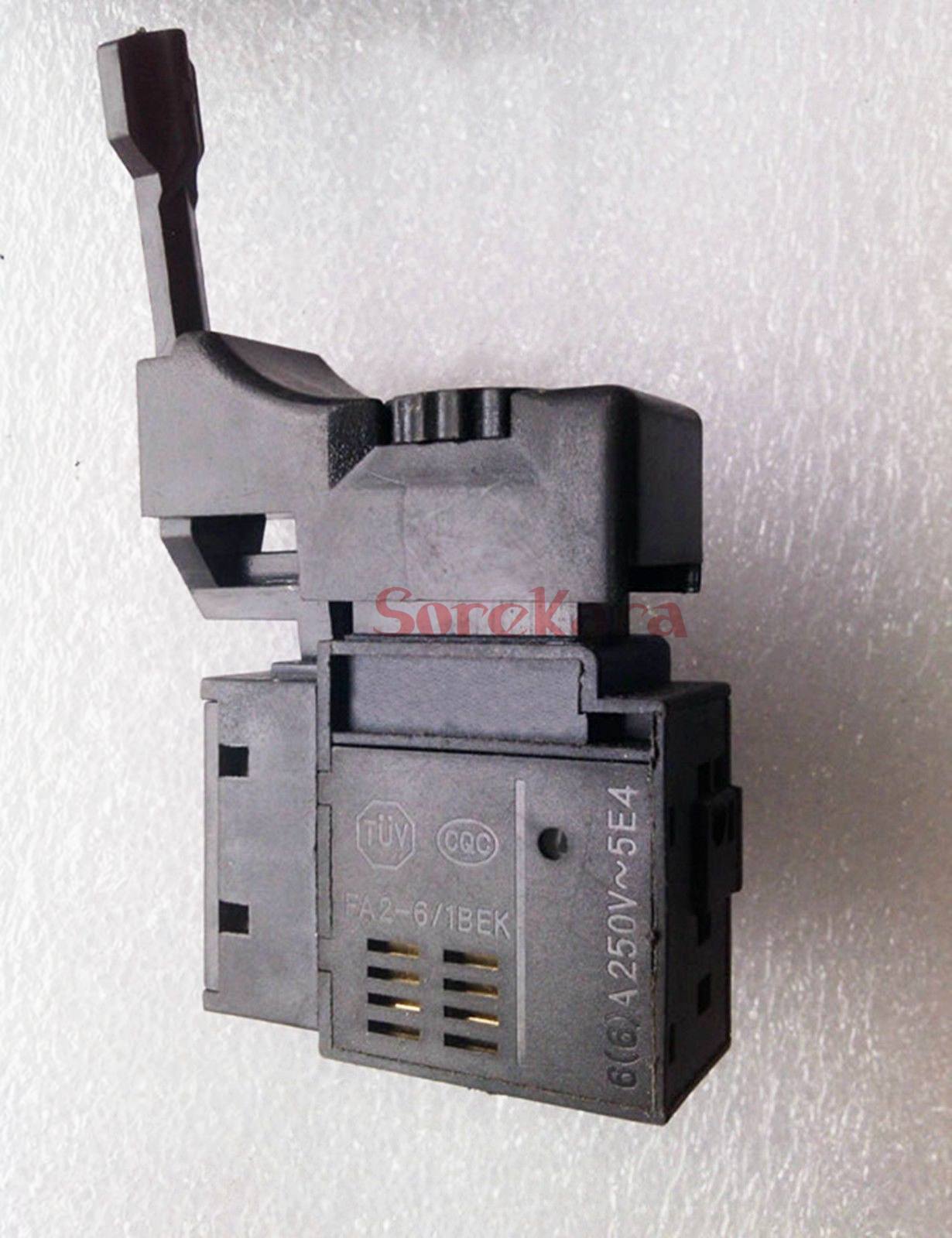 FA2-6/1BEK 6A 250VAC Model Power Tool Part Speed Controller Trigger Switch