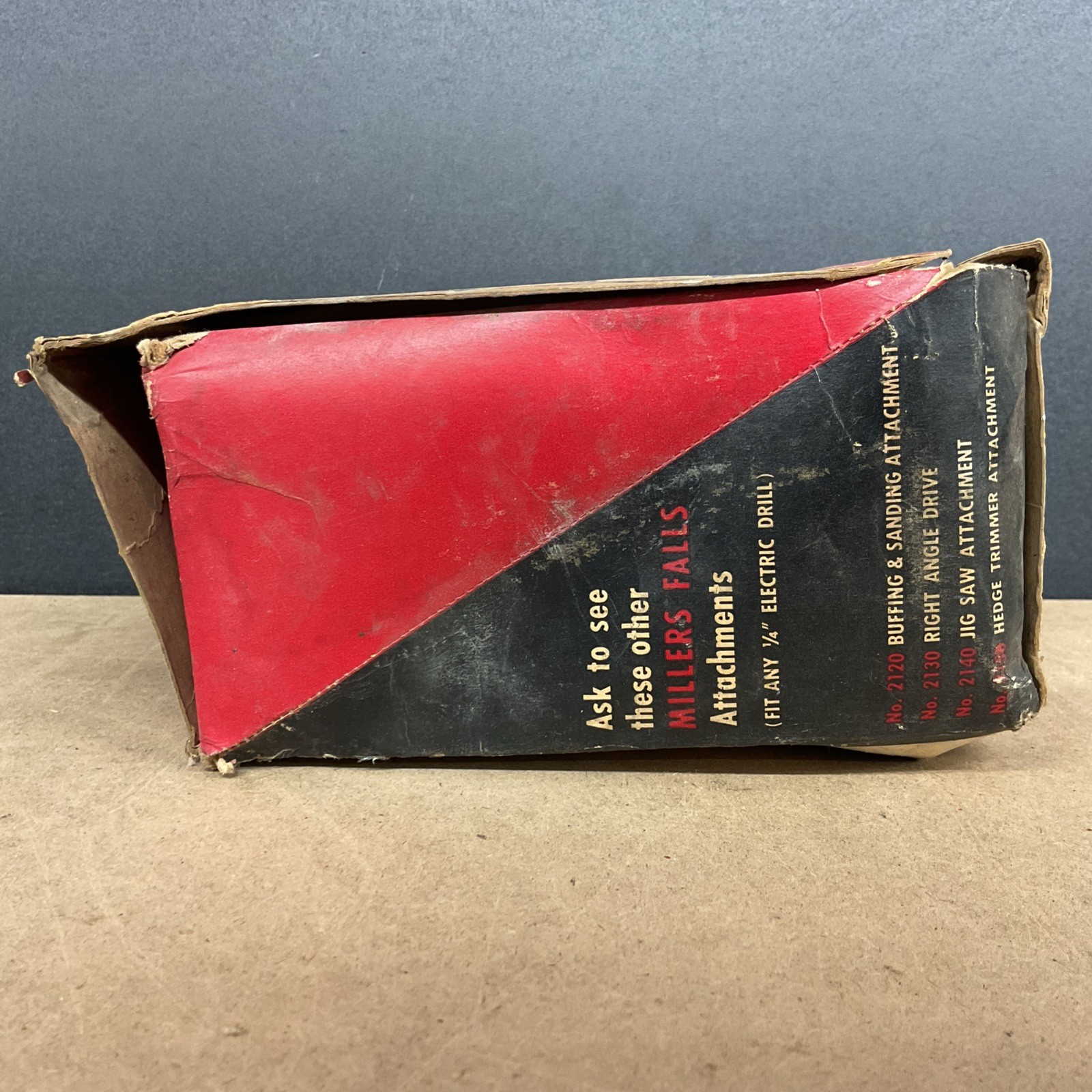 Miller Falls Tools Universal Orbital Sander Attachment 1/4” Electrical Drill NOS