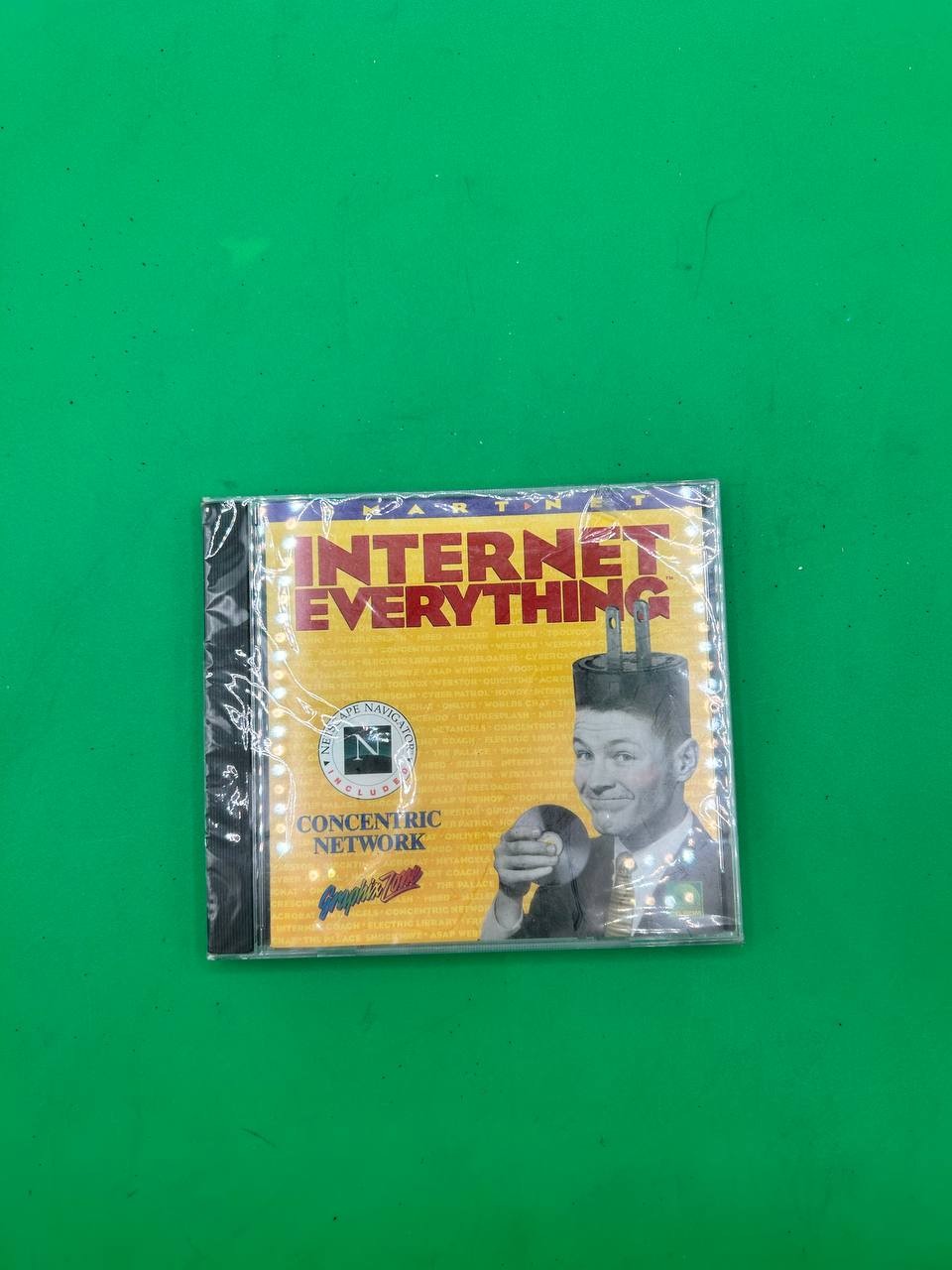 Martinet Internet CD-ROM Concentric Network Windows 95 Mac VTG Software RE