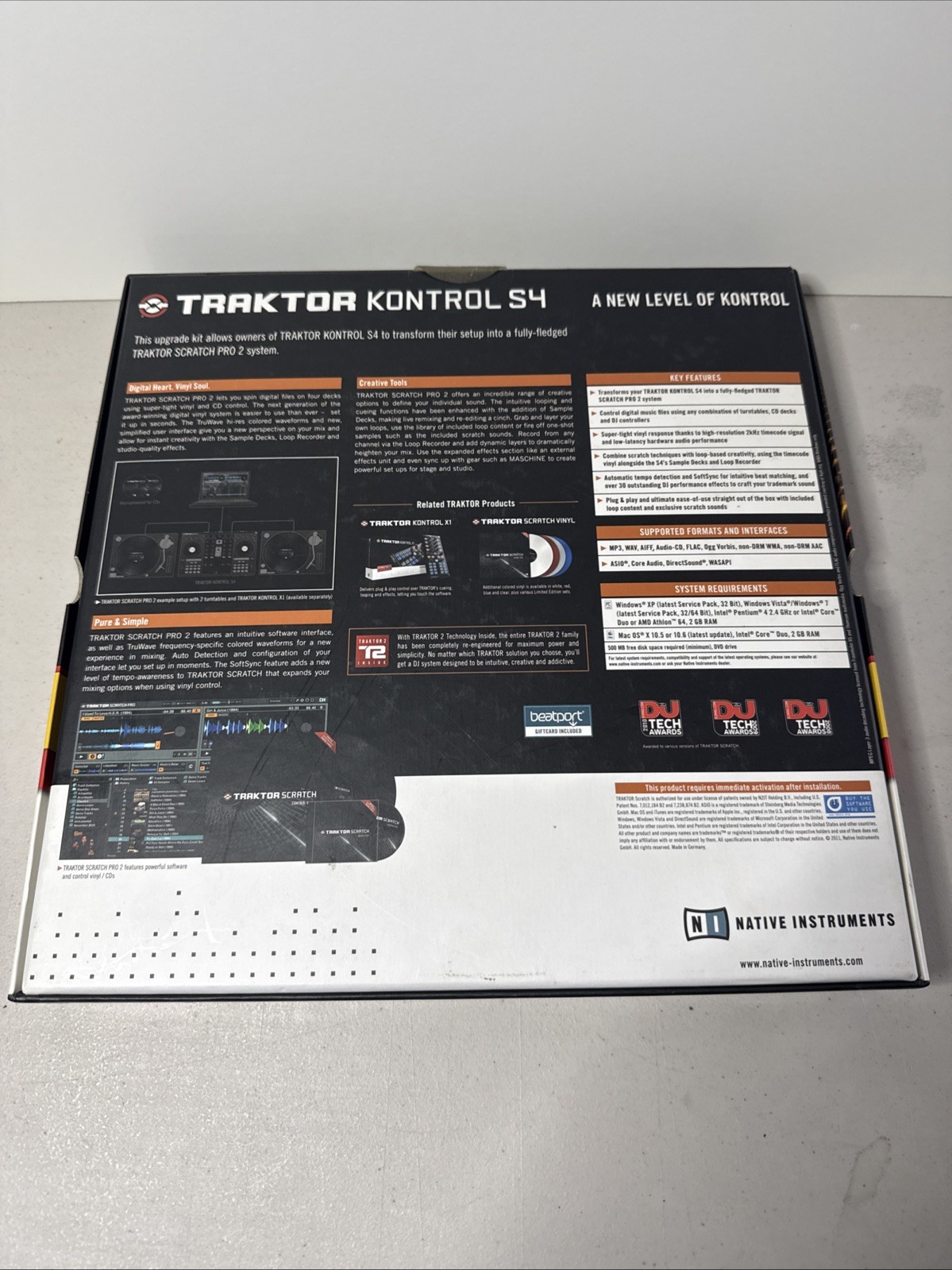Native Instruments Traktor Kontrol S4 Scratch Upgrade Kit