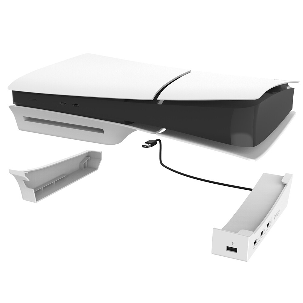 For PS5 Slim Console Horizontal Stand For Playstation5 Slim Edition Base Holder