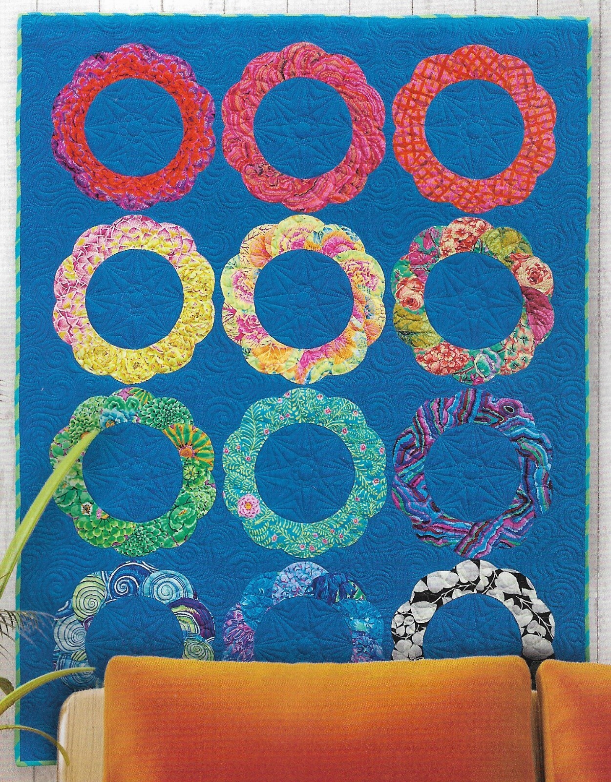 Bountiful Bread Bowls Quilt quilting pattern instructions