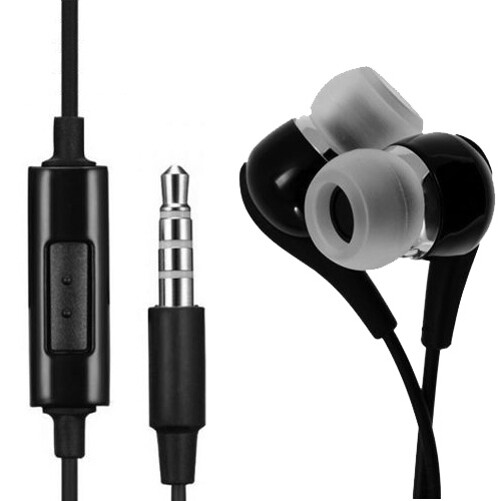 For Motorola One, Edge, Moto G - Wired Earphones Headphones Handsfree Mic 3.5mm