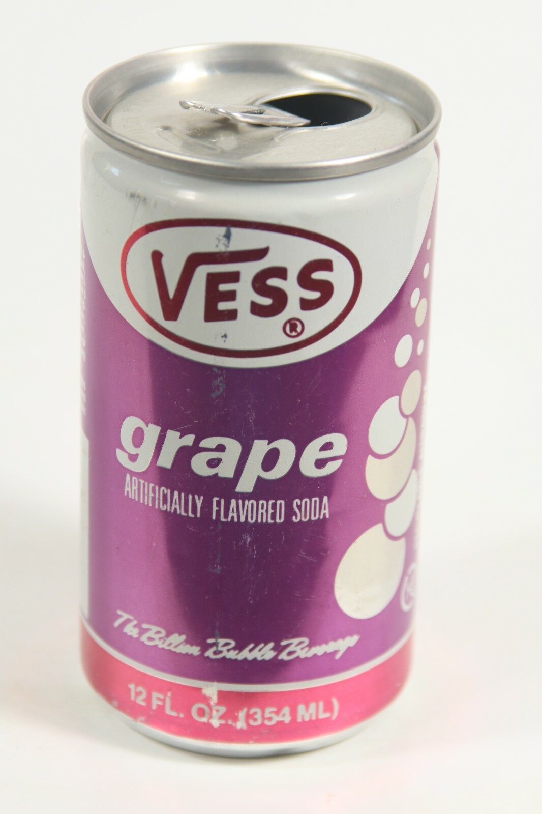 Vess Grape Soda Can