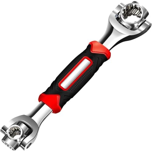 52 in 1 Universal Socket Wrench, Stainless Steel Professional 52 in 1 Wrench