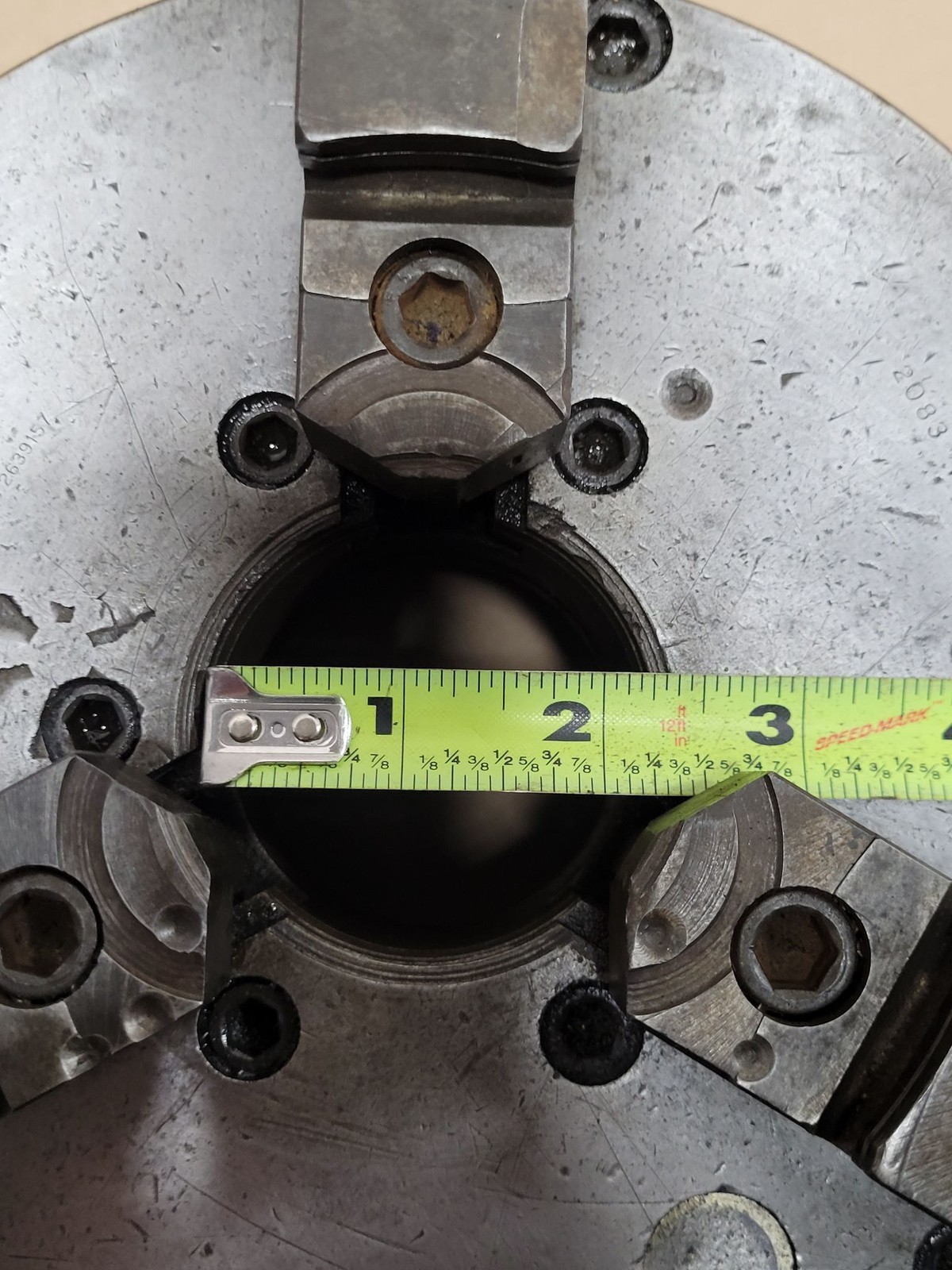 Buck – 2083R – 8'' - 3 Jaw Chuck