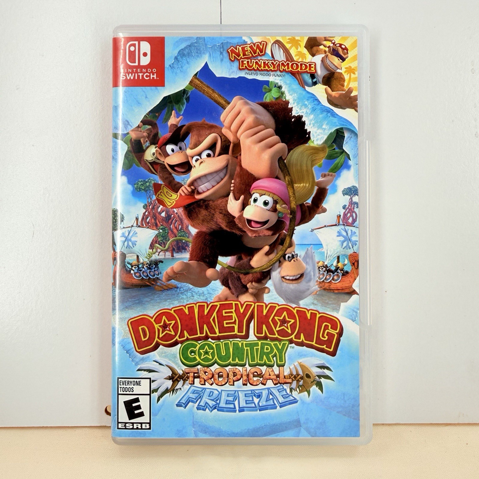 Replacement Case (NO GAME) Donkey Kong Country: Tropical Freeze Nintendo Switch