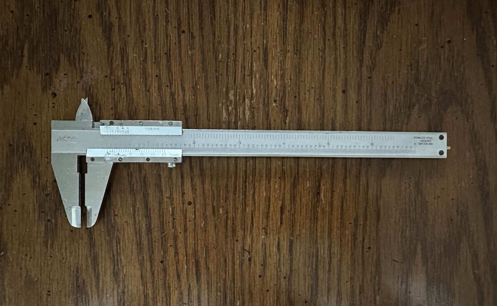 Vintage Tools: LUFKIN No. 701 Machinists Vernier Calipers Swiss Made
