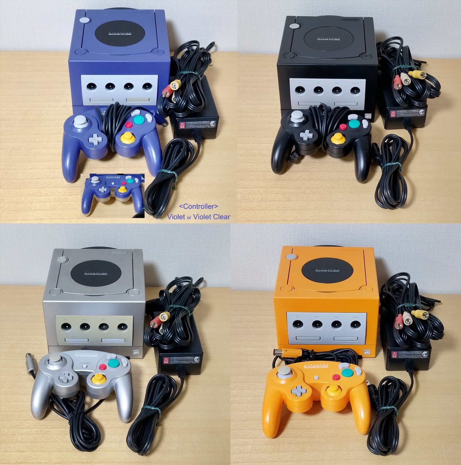 Nintendo GameCube DOL-001 console controller Used NTSC-U/C