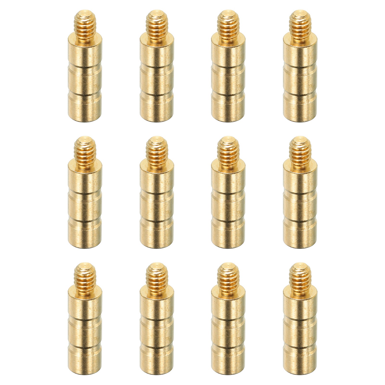 50 Grain Archery Arrow Brass Insert, 16 Packs for .244/ 6.2mm Carbon Arrows