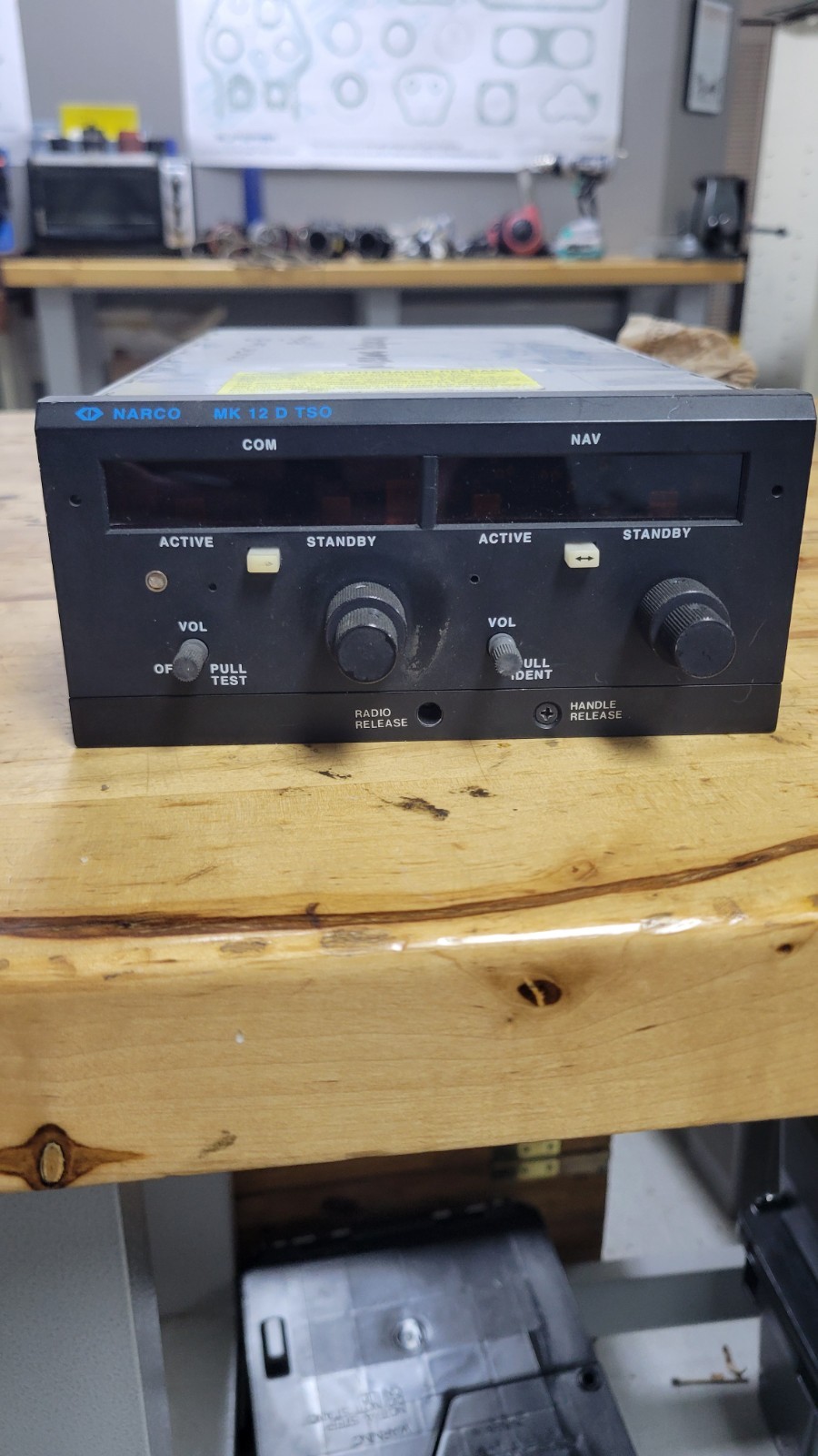 Narco Avionics MK-12D TSO NAV/COMM Radio Transceiver