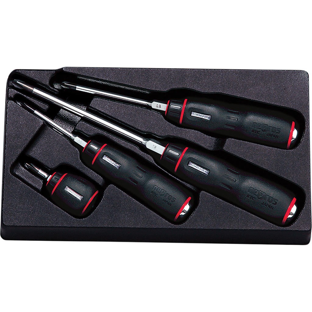 Scw Set Resin Handle Phillips 4 Pc KTC-NTD1P04 Brand New!