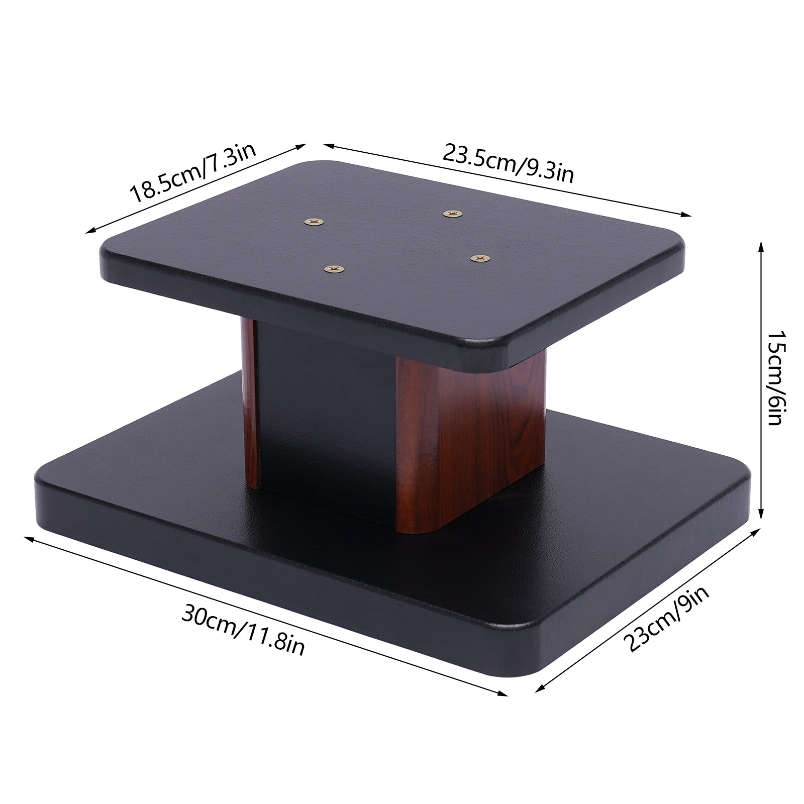 Studio Speaker Holder 2pcs Tabletop Computer Speaker Shelf 15cm Monitor Stand