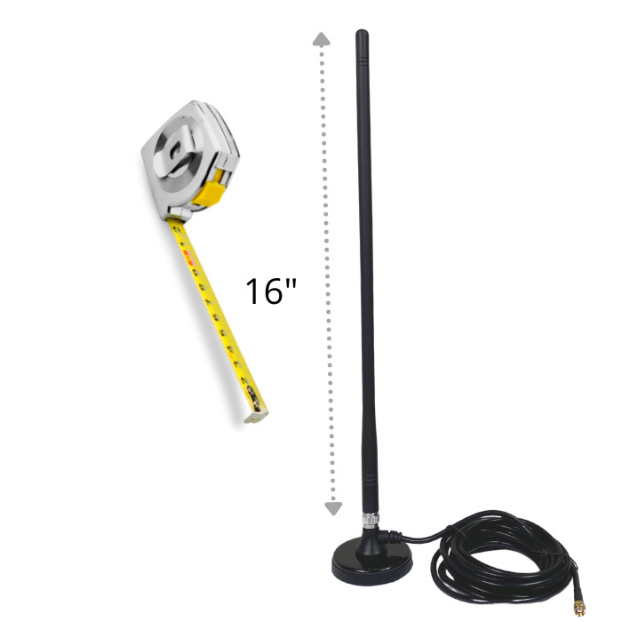 Helium Hotspot Indoor 5.8 dBi Antenna & BIG Magnet Base perfect for Attic Bobcat