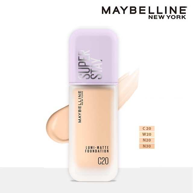[MAYBELLINE NEW YORK] Super Stay Lumi-Matte Liquid Foundation SPF12 PA+ 35ml NEW