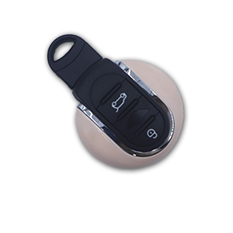 Car Smart Remote Key Cover Keychain Karen Brown Color For Mini Cooper F54-F57F60