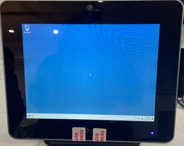 NCR P1235 PCAP 120/8 OS, Rear Display,  MSR POS Terminal 7745-3100-0011