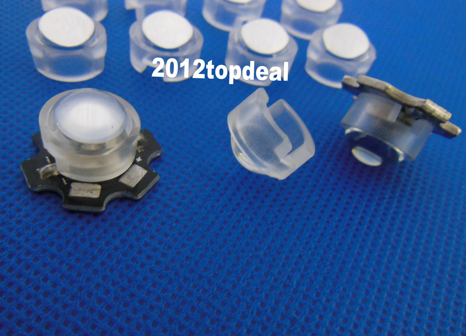 13mm *10mm Led Lens Holder 45 Degree For 1w 3w LED High Power Bead Bulb 100pcs