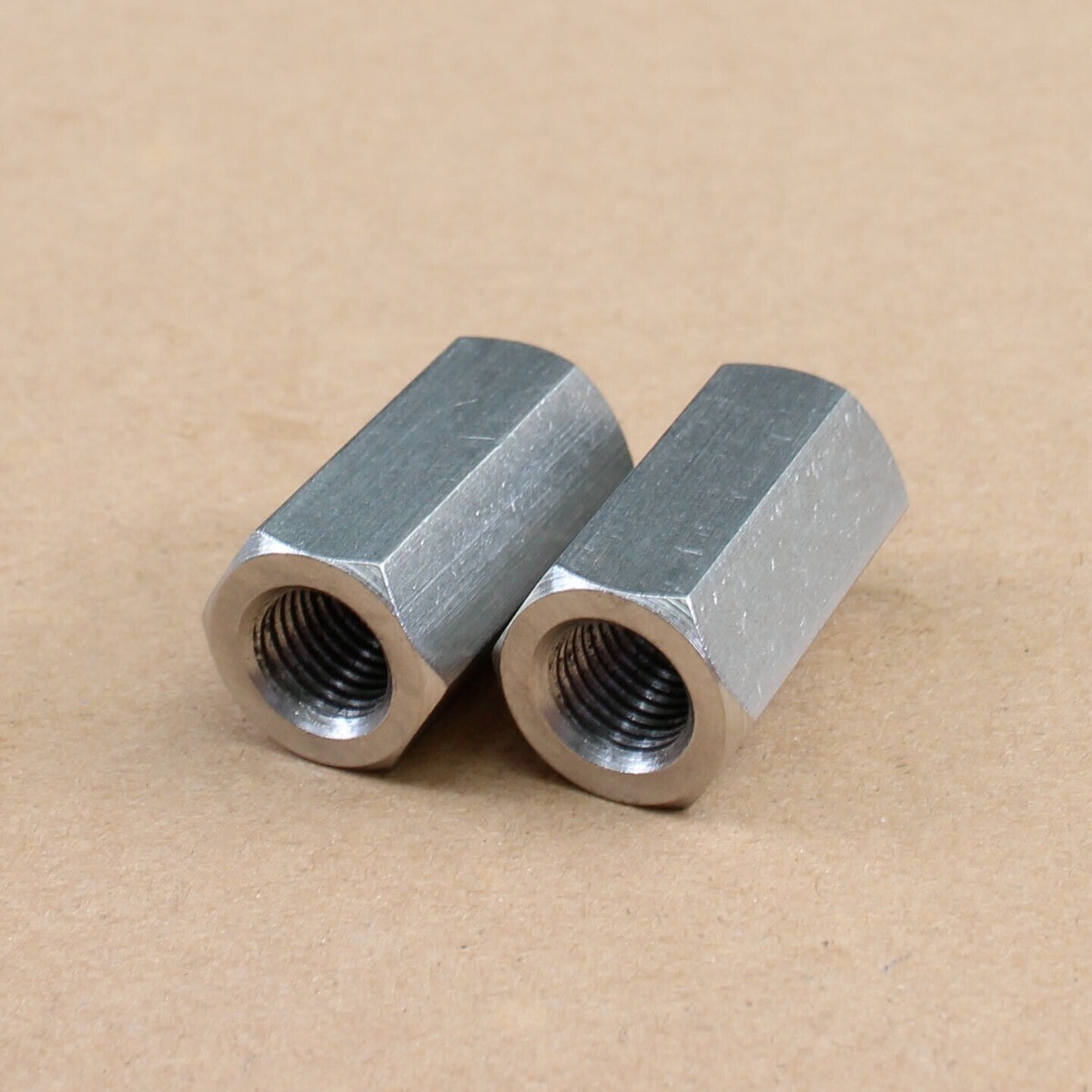 Right and Left hand Threaded Double Ended Hex Coupling Nut M3 M5 M6 M8 M12 etc.