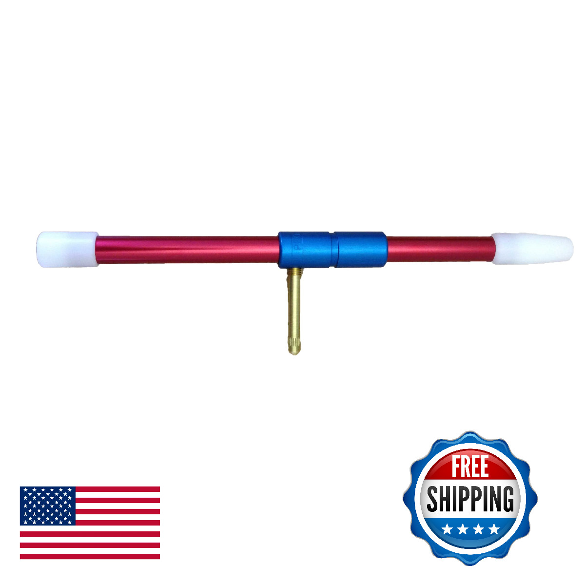 Pro-Shot .303-.375 Cal Adjustable Bore Guide 12" Gold Anodized Aluminum