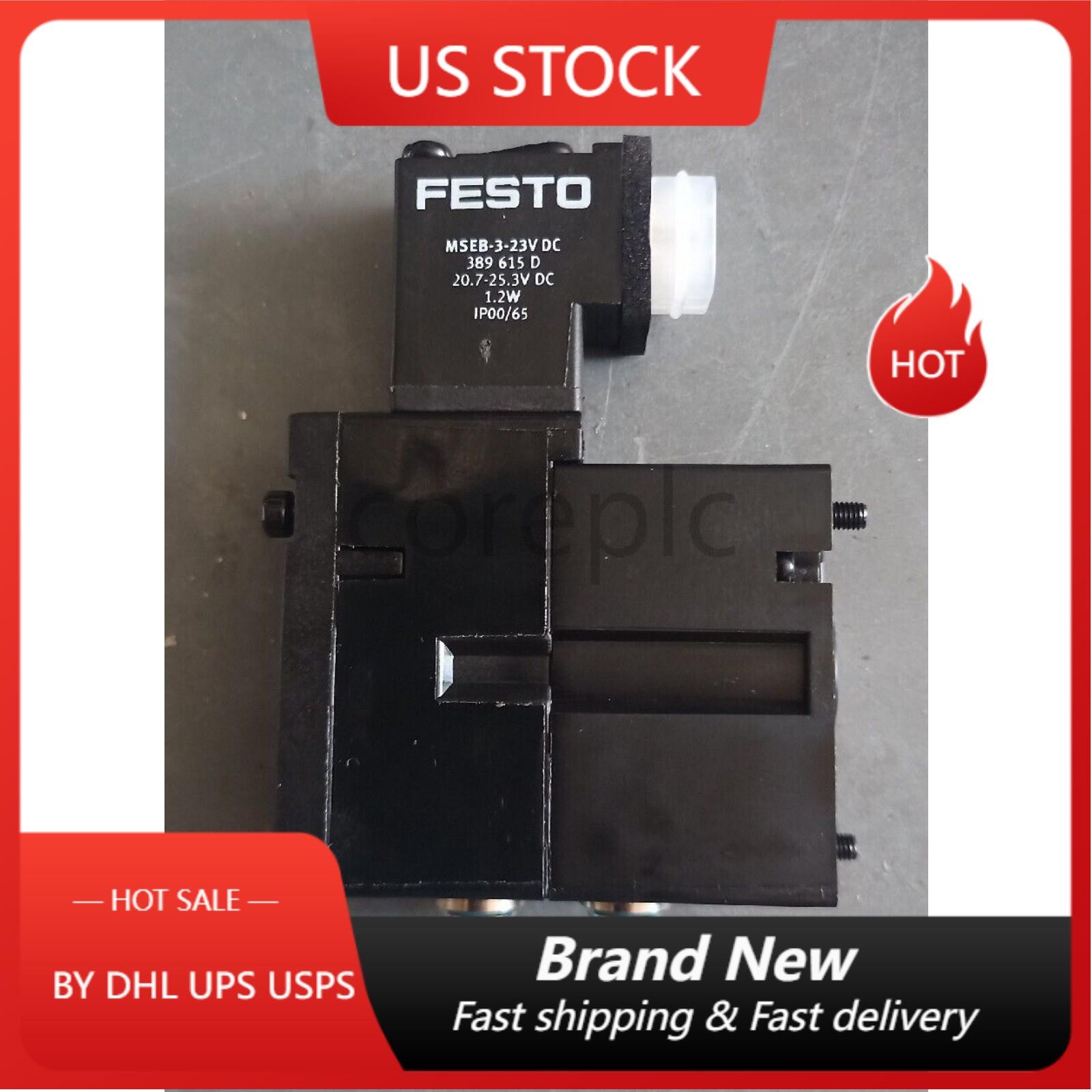 US FREE TAX New Festo  MEBH-4/2-QS-4-SA Solenoid Valve