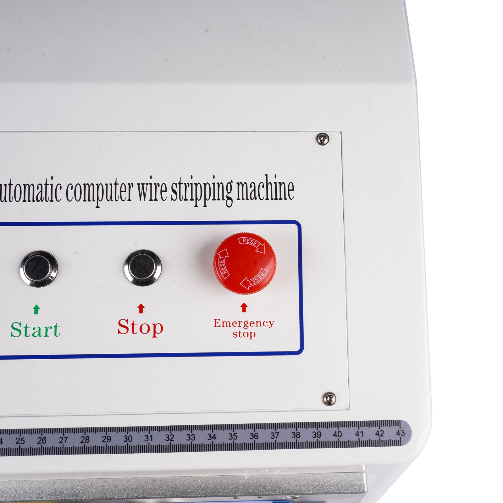 Automatic Wire Stripping Machine Cable Stripper with 4.3" Touch Screen New 110V