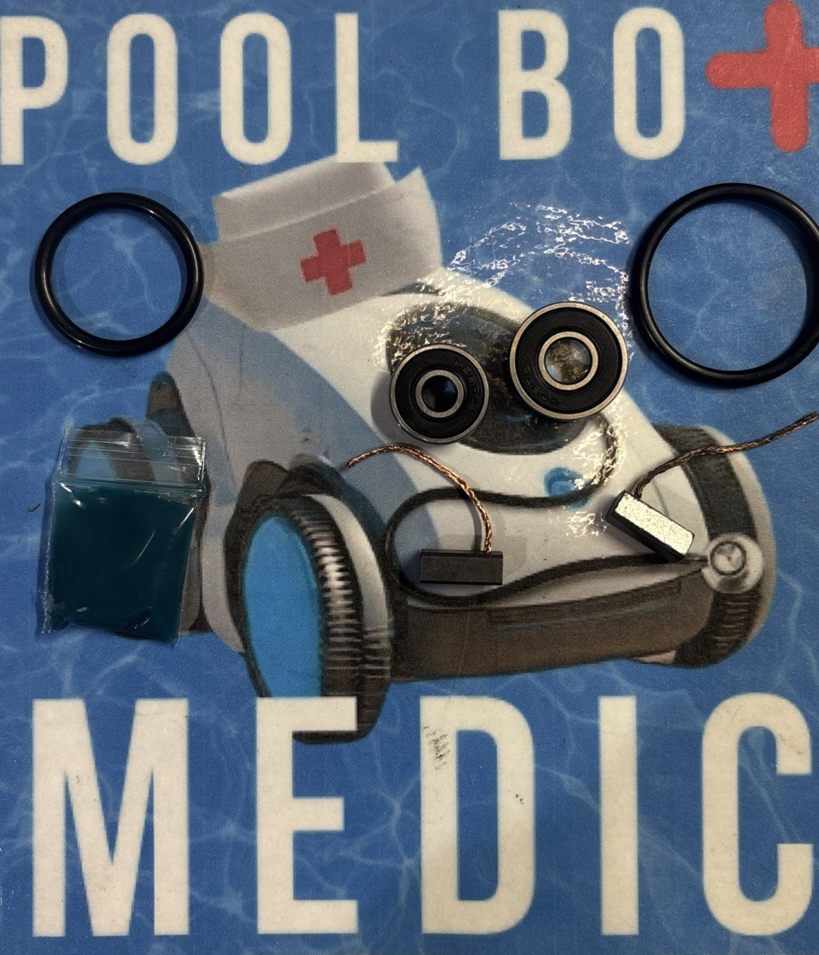 MAYTRONICS DOLPHIN POOL ROBOT IMPELLER REPAIR KIT MOTOR 63ZYW-A7 5500032 READ