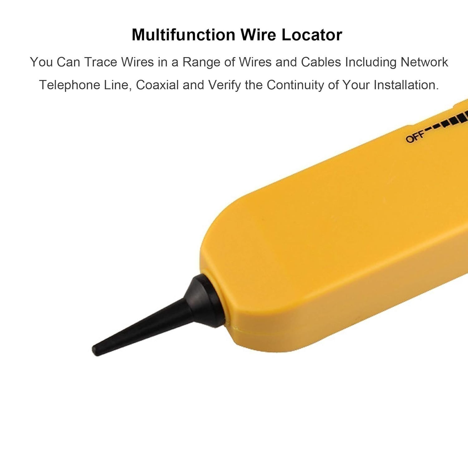 RJ11 Cable Finder Tone Generator Probe Tracker Wire Network Tester Tracer Kit