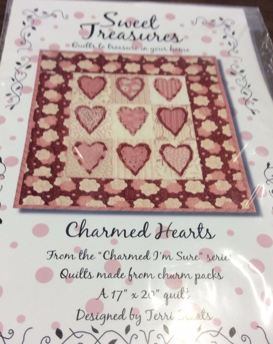 CHARMED HEARTS PATTERN #ST 202 BY SWEET TREASURES